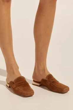 Unlock Loafer-Whiskey Suede|zoe kratzmann