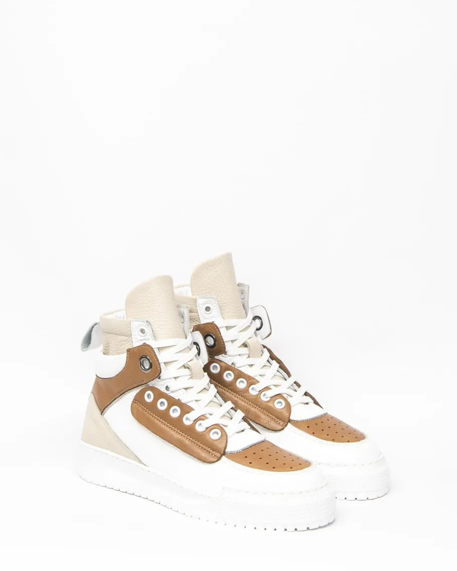 Vibe Sneaker-Mocha/White Leather|zoe kratzmann Sale