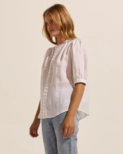 Virtue Top-Porcelain|zoe kratzmann Online