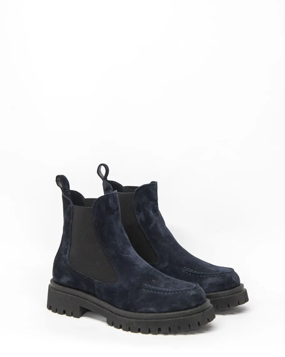 Vixen Boot-Blue Suede|zoe kratzmann Outlet