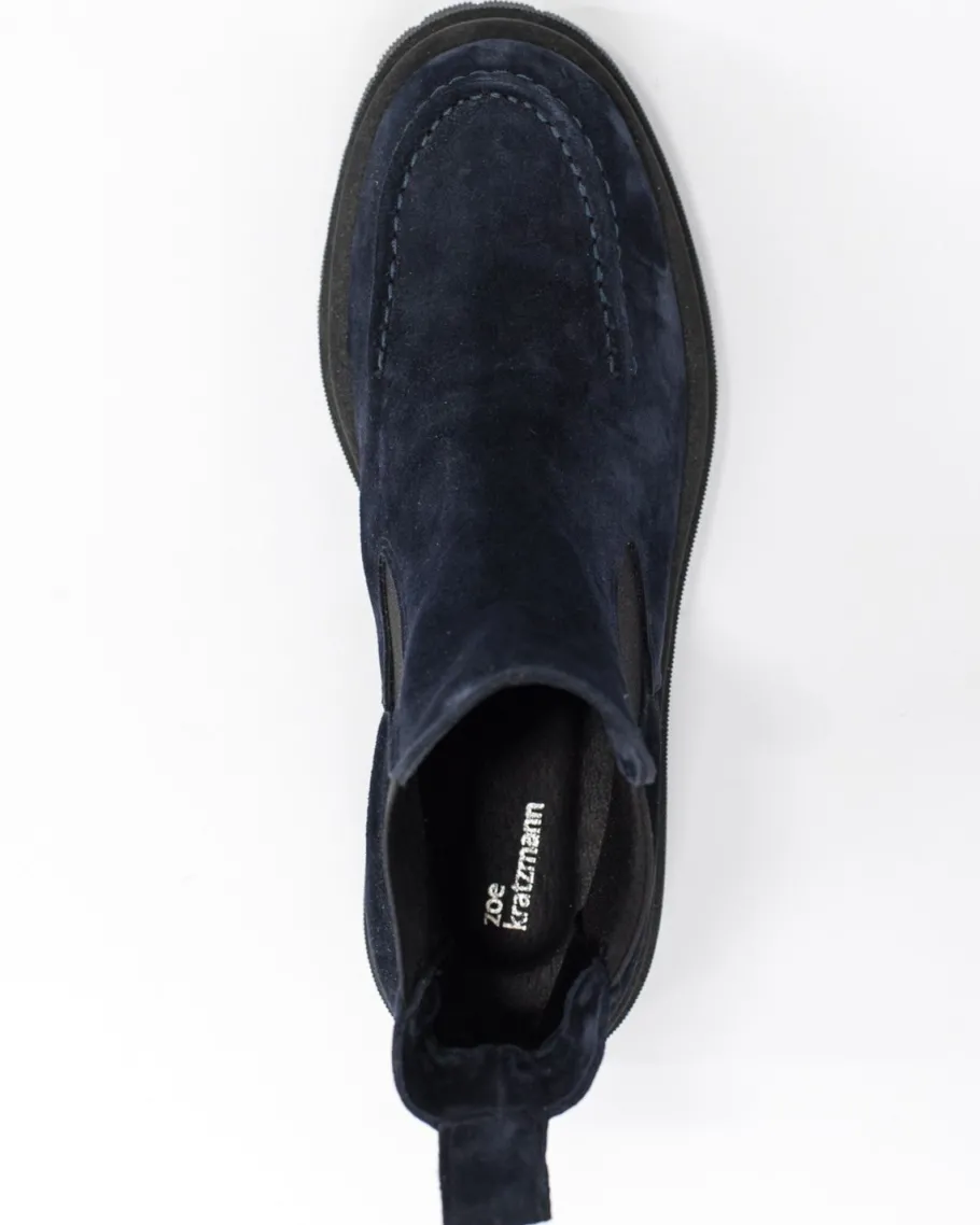 Vixen Boot-Blue Suede|zoe kratzmann Outlet