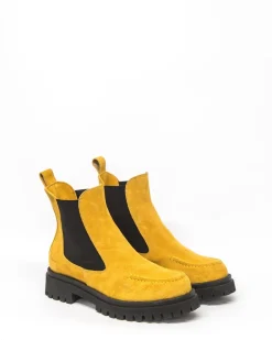 Vixen Boot-Mustard Suede|zoe kratzmann Best