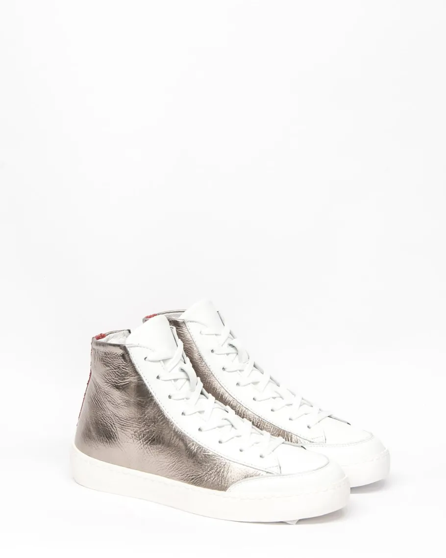 Wrangler Sneaker-Gunmetal Leather|zoe kratzmann Hot